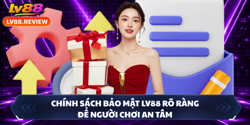 Chính sách bảo mật LV88 rõ ràng để người chơi an tâm