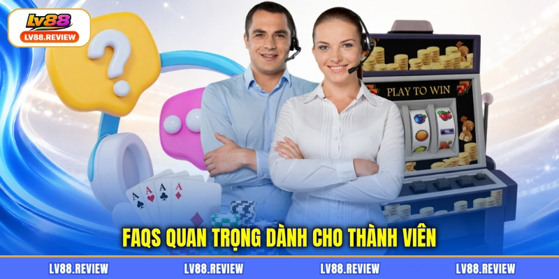 FAQs quan trọng dành cho thành viên